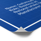 Gulfstream G500 - Flugzeugkonzepte ABD Poster (Ecke)