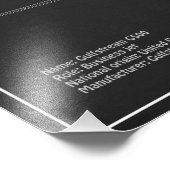 Gulfstream G500 - Flugzeugkonzepte PD Fotodruck (Ecke)