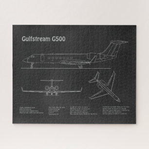 Gulfstream G500 - Flugzeugkonzepte PD Puzzle