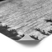 Gull and Mountains Poster (Ecke)