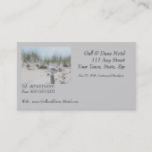 Gull auf der Post-Business-Karte Visitenkarte (Vorderseite)