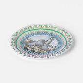 Gull Guide Lighthouse Papierplatte Pappteller (Schrägansicht)