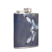 Gull-Reflektionen Flachmann (Rechts)