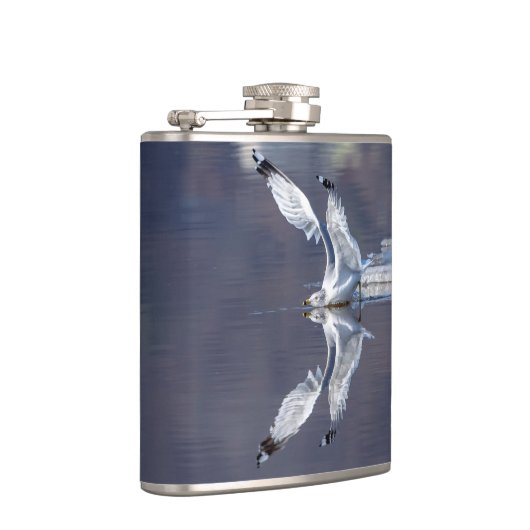 Gull-Reflektionen Flachmann (Rechts)