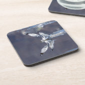 Gull-Reflektionen Getränkeuntersetzer (Linke Seite)