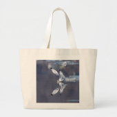 Gull-Reflektionen Jumbo Stoffbeutel (Vorne)