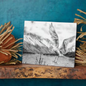 Gull und Mountains Plaque Fotoplatte (Seite)