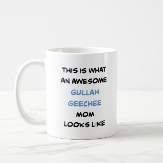 Gullah Geechee-Mutter, großartiger Kaffeebecher Kaffeetasse (Links)