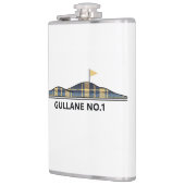 Gullane Golf Schottischer Golf-Geschenk-Tartan  Flachmann (Links)