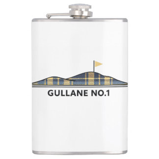 Gullane Golf Schottischer Golf-Geschenk-Tartan Flachmann