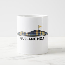 Gullane Golf Schottischer Golf-Geschenk-Tartan  Jumbo-Tasse