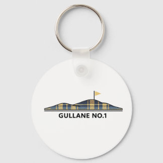 Gullane Golf Schottischer Golf-Geschenk-Tartan Schlüsselanhänger