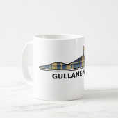 Gullane Golf Scottish Golfing Geschenk Tartan  Kaffeetasse (Vorderseite Links)