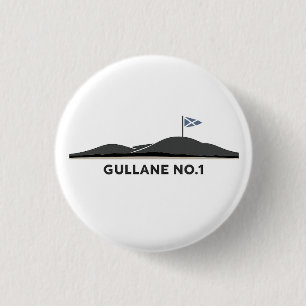 Gullane Scotland Golfball  Button