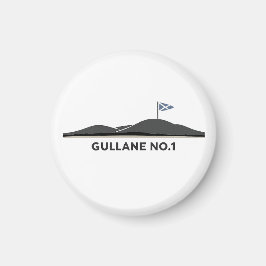 Gullane Scotland Golfball  Magnet