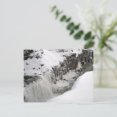 Gullfoss #2 postkarte (Stehend Vorderseite)