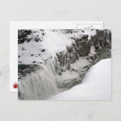 Gullfoss #2 postkarte (Vorne/Hinten)