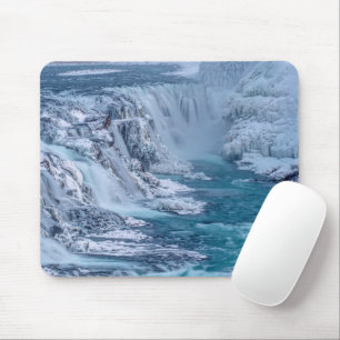 Gullfoss Falls Island Mousepad