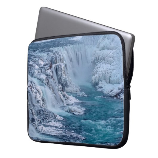Gullfoss Falls Laptopschutzhülle (Vorderseite Links)