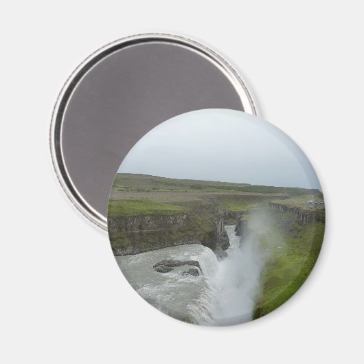 Gullfoss Magnet (Vorderseite/Rückseite)