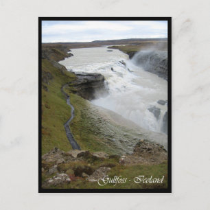 Gullfoss Postkarte