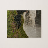 Gullfoss Wasserfall-Island-Puzzlespiel Puzzle (Horizontal)