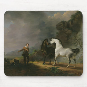 Gulliver, das zu dem Houyhnhnms, 1769 spricht (Öl Mousepad