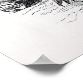 Gulliver, der die Flotte der Blefuskudianer stahl Poster (Ecke)