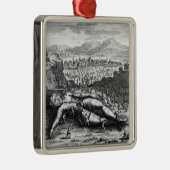 Gulliver nahm durch die Lilliputians gefangen Silbernes Ornament (Rechts)