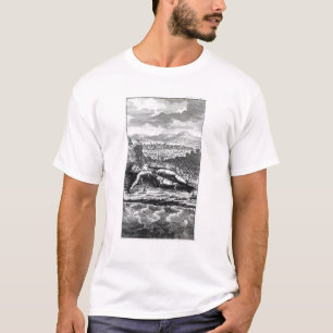 Gulliver nahm durch die Lilliputians gefangen T-Shirt
