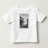 Gulliver unter den Lilliputians Kleinkind T-shirt (Vorderseite)