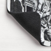 Gulliver unter den Lilliputians Mousepad (Ecke)