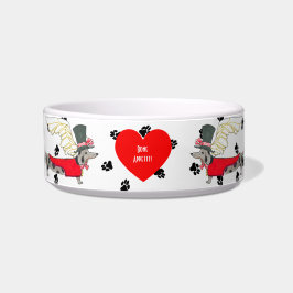 Gulliver's Angels Daple Dackel Dog Bowl Napf