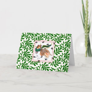 Gullivers Angels Sheltie WEIHNACHTEN Holiday Card