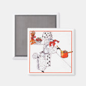 Gulliver's Angels Sous Koch Magnet (Vorderseite/Rückseite)