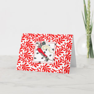 Gullivers Dapple Dackel WEIHNACHTEN Holiday Card
