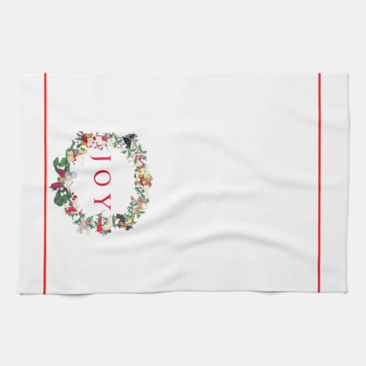 Gullivers Engel, die für FREUDE Geschirrtuch (Horizontal)