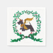 Gullivers Engel Scottie Christmas Napkins Serviette (Vorderseite)