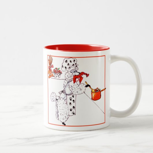 Gullivers Engel Tasse "Chien du Cuisine" (Rechts)