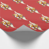 Gullivers Engels-Bulldoggen-Packpapier Geschenkpapier (Ecke)