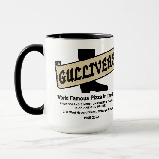 Gullivers Pizza & Restaurant, Chicago Tasse (Links)