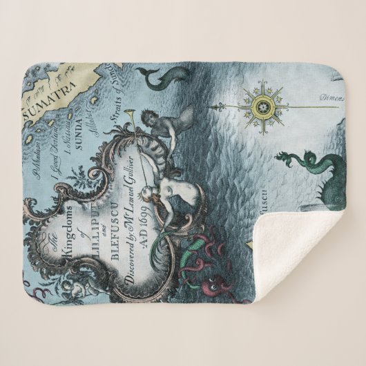 Gullivers Reisen durch Jonathan Swift Sherpadecke (Vorderseite (Horizontal))