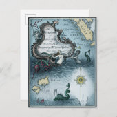 Gullivers Reisen von Jonathan Swift Postkarte (Vorne/Hinten)