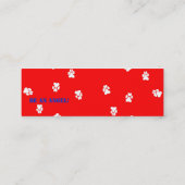 Gullivers Therapie-Engels-Labrador-Telefonkarte Telefonnummerkarte (Rückseite)