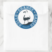 Gulls Change Games 3"-Aufkleber (Blatt 6) Runder Aufkleber (Tasche)