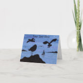 Gulls Dankeskarte (Vorderseite)