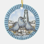 Gulls Guide Lighthouse Ornament (Vorne)