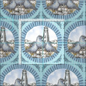 Gulls Guide Lighthouse Stoff (Kachel)
