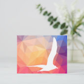 Gulls Pictograph Postkarte (Stehend Vorderseite)