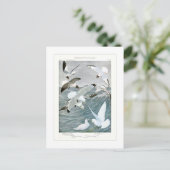 Gulls Postkarte (Stehend Vorderseite)